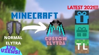 How to customize your ELYTRA with custom skin MCLeaksEasyMCTLauncher  Latest 2021 [upl. by Ecienal]