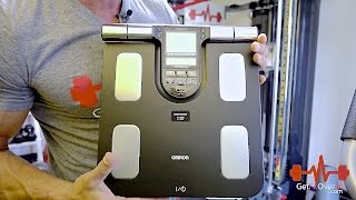 Omron HBF516B Full Body Composition Monitor and Sensor Review  GetFitOver40 [upl. by Akimaj]