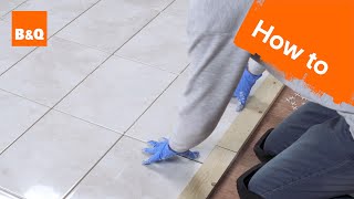 How to tile a bathroom floor [upl. by Nunci]