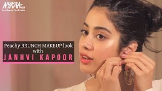 GRWM Get Ready With Janhvi Kapoor  Brunch Makeup Look  Janhvis Easy Daytime Look  Nykaa [upl. by Jerold]