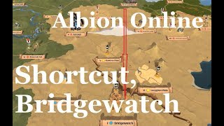 Albion Online  Caerleon to Bridgewatch fast almost safely [upl. by Randolf]