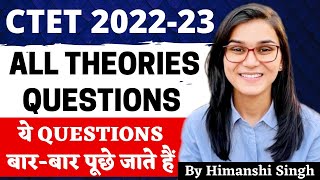 CTET 2022 Online Exam  All theories Imp Questions CDP by Himanshi Singh [upl. by Sheffield541]