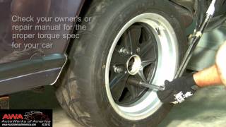 Torque a Wheel Properly  Torque Lug Nuts [upl. by Sille]