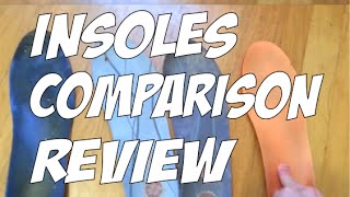 Insoles comparison review  Superfeet Sorbothane amp Orthaheel [upl. by Riabuz]