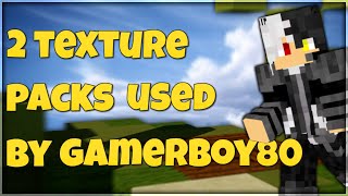 Top 2 Gamerboy80 Texture Packs  AciDicBliTzz Short Sword Pack  Minecraft Hypixel Bedwars 18 [upl. by Zurciram]