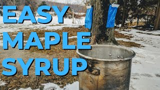 First Time Making Syrup Try This Method [upl. by Nay229]