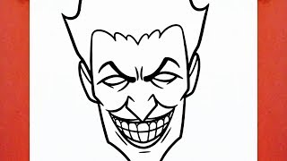 HOW TO DRAW THE JOKER [upl. by Abbot]