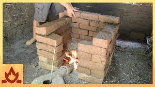 Primitive Technology Fired Clay Bricks [upl. by Semreh]