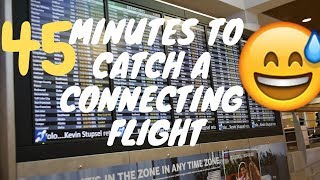 Flying Alone for the First Time  Connecting Flight Procedure  How to Catch a Connecting Flight [upl. by Bertero711]