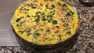 Quiche au saumon et aux épinards  Bon appétit [upl. by Meredithe999]