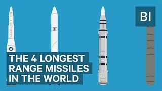 The 4 longest range missiles in the world [upl. by Cole]