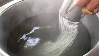 Thai Rice Flour Noodles Recipe [upl. by Odlauso]