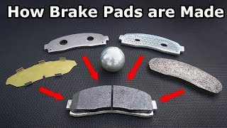 How Brake Pads are Made [upl. by Dnarud]