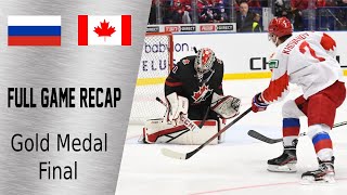 Canada vs Russia Gold Medal Highlights  January 5th WJC 2020 [upl. by Fontes928]