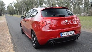 2015 Alfa Romeo Giulietta QV 0100kmh amp engine sound [upl. by Dene846]