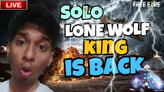 Free Fire Live 🔴 Lone Wolf King 🥴Yanva Gaming 😁 With Comeback Challenge 😂 ff freefire YanvaGaming [upl. by Rojas834]