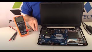 How to Fix Test Power Jack  HP Laptop Computer [upl. by Nylaj]