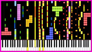 Tetris Theme  Epic Piano Remix Type A  Korobeiniki [upl. by Anawk]