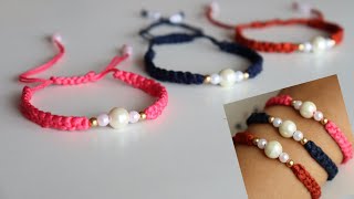 How To Make Friendship band  DIY  Handmade Band  Friendship Band [upl. by Rehpretsirhc494]