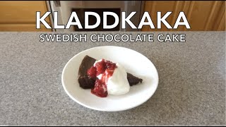 How To Make Kladdkaka Swedish Chocolate Cake [upl. by Makell]