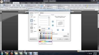 Where Is the Accent in Microsoft Word Page Borders  Tech Niche [upl. by Yehtomit]