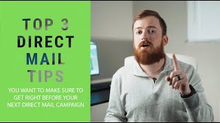 Real estate marketing  3 Direct Mail Tips [upl. by Baalman291]