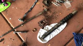 1970 Ford Mustang Mach 1 Borgeson Steering Kit Installation pt8 [upl. by Roche]