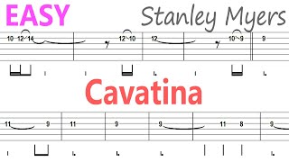 Stanley Myers  Cavatina  Guitar Solo TabBackingTrack [upl. by Delly]