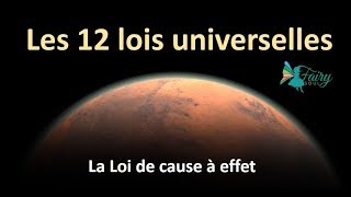 Les 12 Lois universelles Loi de la cause à effet 4 [upl. by Kailey]