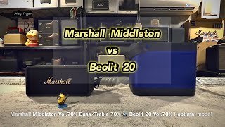 Marshall Middleton vs BampO Beolit 20 [upl. by Artinahs]