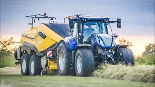 PRESSAGE DE FOIN 2021 avec une nouvelle presse New Holland Big Baler 1290 HD  T7 270 BLUE POWER [upl. by Acimot892]