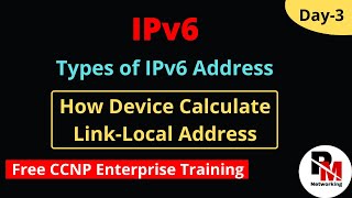 3 ipv6 addressing  ipv6 address types  ipv6 link local explained  ipv6 link local  CCNP [upl. by Duwe]