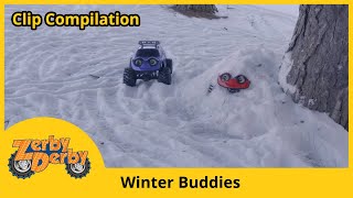 Zerby Derby ❄️ WINTER BUDDIES 🚗 New Episodes  Zerby Derby Special  Kids Cars [upl. by Jarrod]