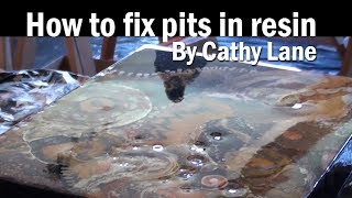 How To Fix Pits In Resin [upl. by Dorrie]