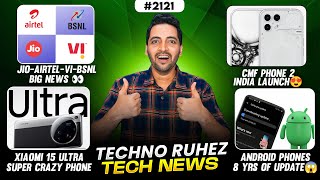 JioAirtelViBSNL Big NewsCMF Phone 2 India Launch😍Android Big News😱vivo T4x Price2nm Chip [upl. by Phares]