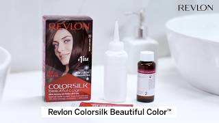 How To Use ColorSilk Beautiful Color  Revlon [upl. by Letreece]