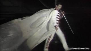 Queen  We Will Rock You Live at Wembley Stadium HD [upl. by Nialb]