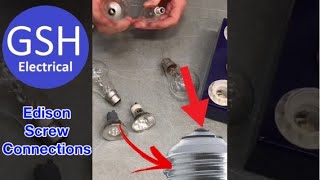 Identifying the End Connections on an Edison Screw Lamp [upl. by Ches]