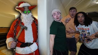 EVIL SANTA BREAKS INTO MY HOUSE AT 3 AM TERRIFYING [upl. by Pelligrini384]