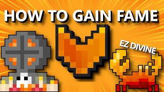 RotMG How to Gain Fame Fast Easy White Star And Divine Pet [upl. by Urissa]