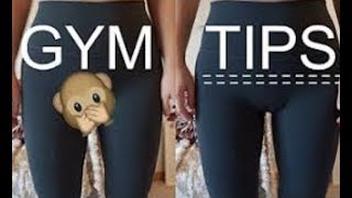 HOW TO AVOID CAMEL TOE IN LEGGINGS   GYM TIPS amp TRICKS [upl. by Nillek322]