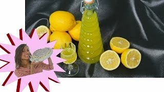 Limoncello Fatto in Casa  Le Ricette di Alice [upl. by Nnylrebma]