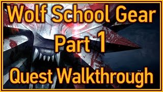 The Witcher 3 Wild Hunt  Wolf School treasure hunt part 1 [upl. by Schmitt426]