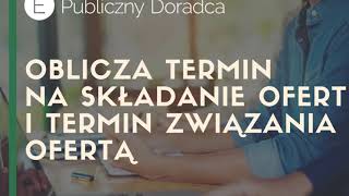 Program do zamówień publicznych  EPubliczny Doradca [upl. by Catharine]