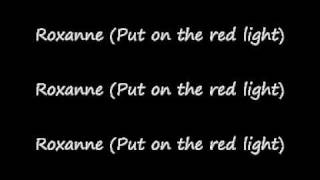 The police Roxanne  lyrics [upl. by Ranson]