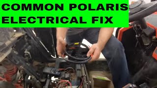 Polaris SXSUTV Common Electrical Fix [upl. by Nosnah898]