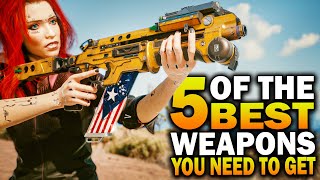 The Best Legendary Weapons You Need To Get  Cyberpunk 2077 Best Weapons [upl. by Dyanna]