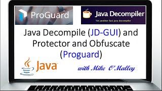 Java  Decompile JDGUI and Obfuscate Proguard Exploration [upl. by Stanislaus]