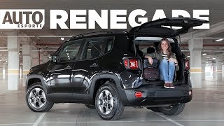 O Jeep Renegade é bom de consumo e espaço [upl. by Enalahs476]