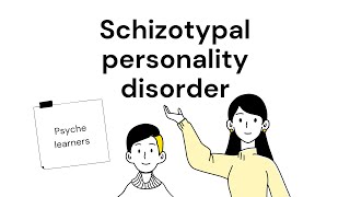 Schizotypal Personality Disorder DSM5 symptoms causes treatment  PsychINFO [upl. by Esaertal]